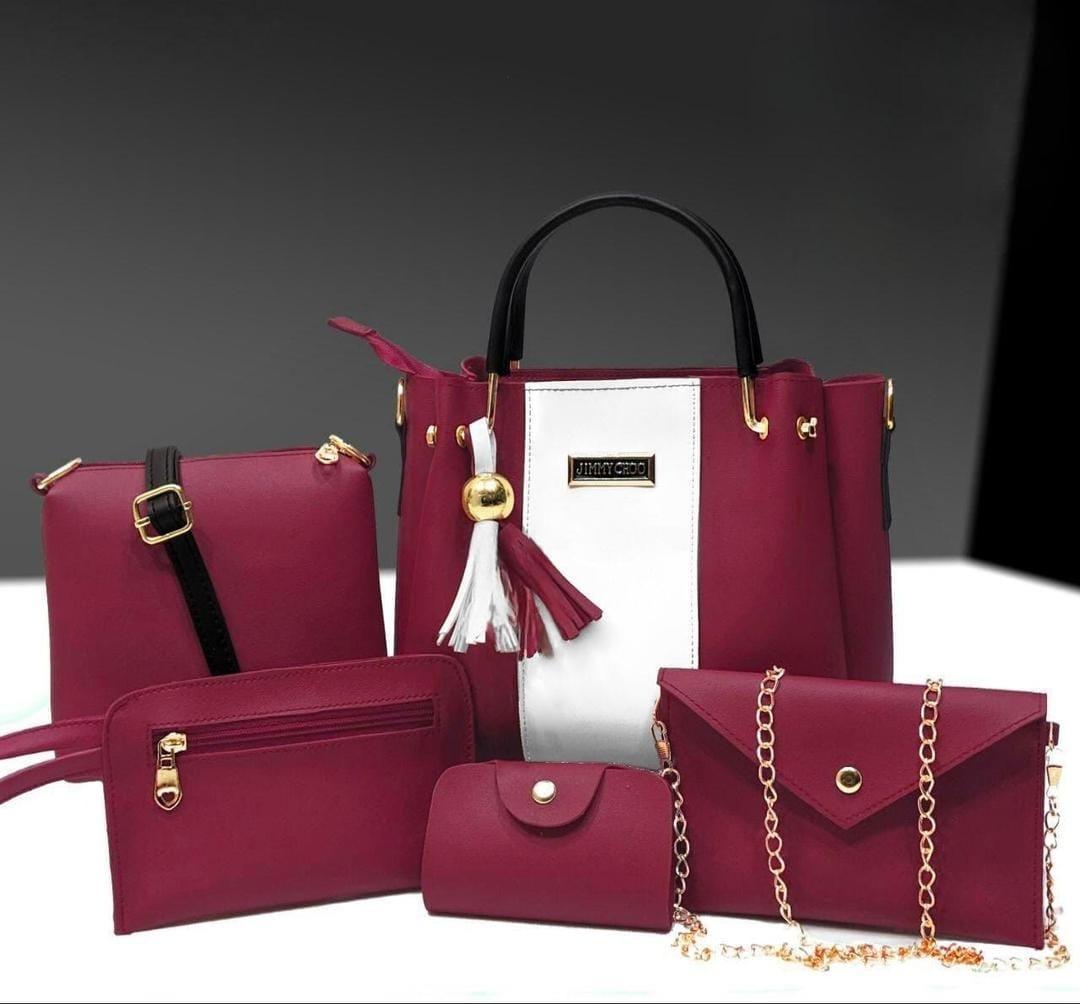 5 pcs Set Luxury Women Hand Bags