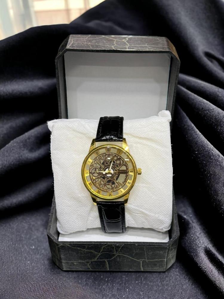 Mens Movement Quatrz Water Resistant Watch